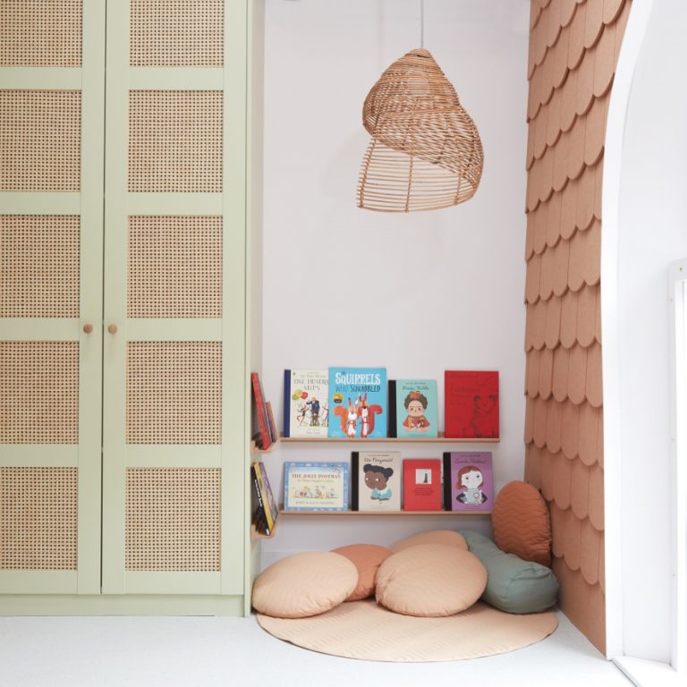 book corner in a classroom